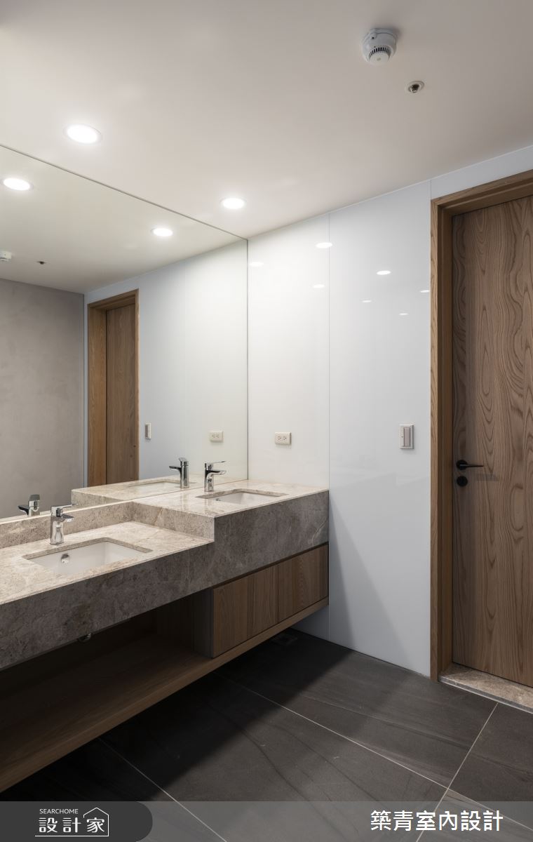 100坪新成屋(5年以下)＿現代風浴室案例圖片＿築青室內裝修有限公司＿築青_55之25