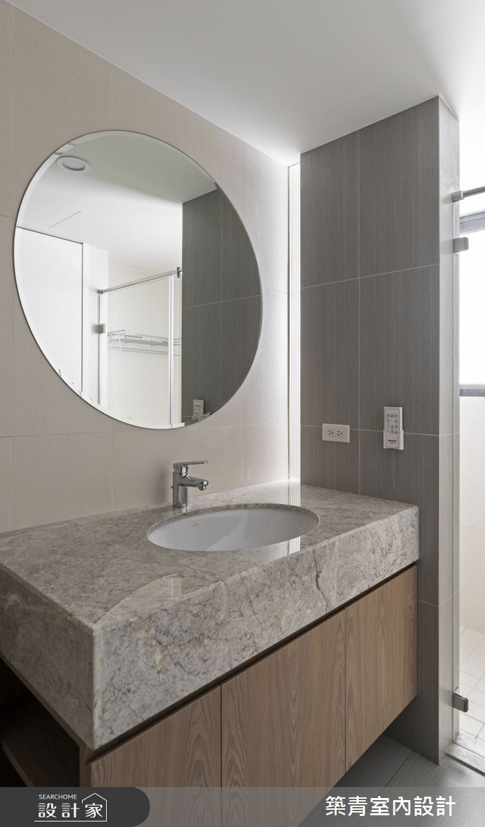 100坪新成屋(5年以下)＿現代風浴室案例圖片＿築青室內裝修有限公司＿築青_55之24