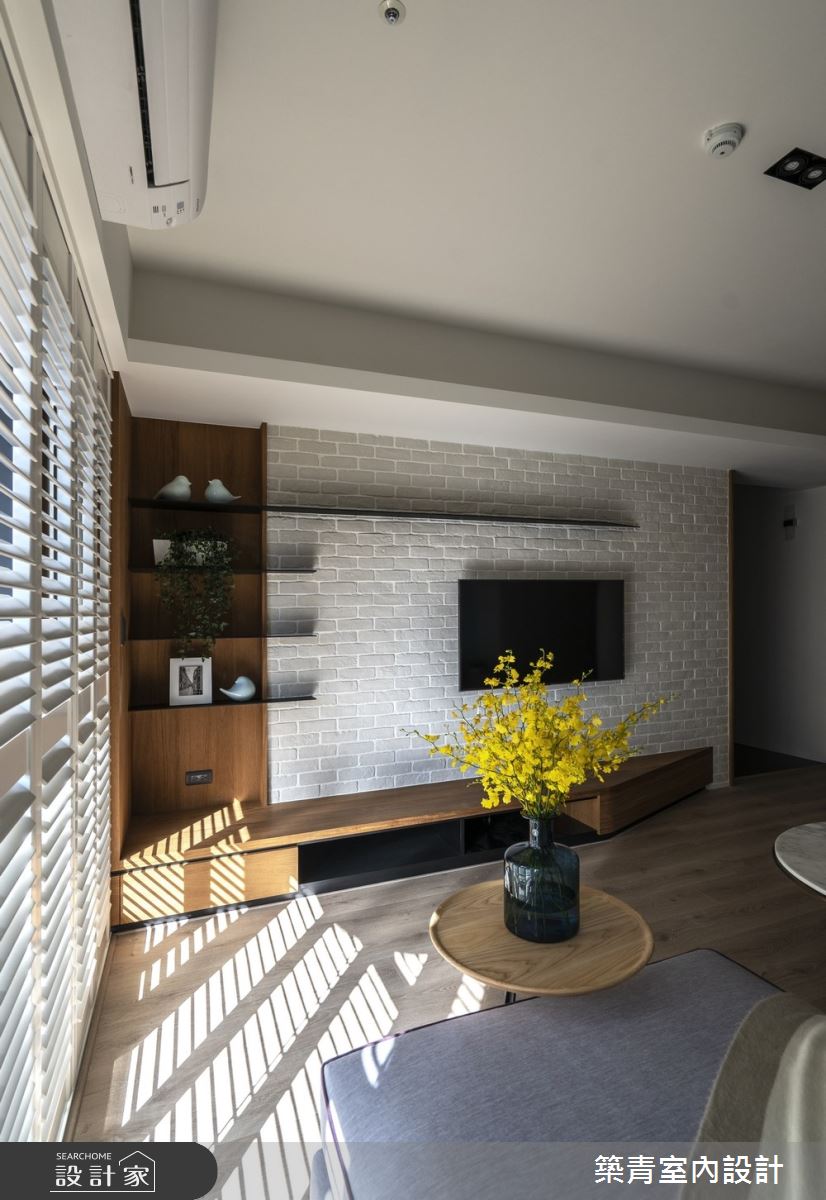 40坪新成屋(5年以下)＿鄉村風客廳案例圖片＿築青室內裝修有限公司＿築青_56之9