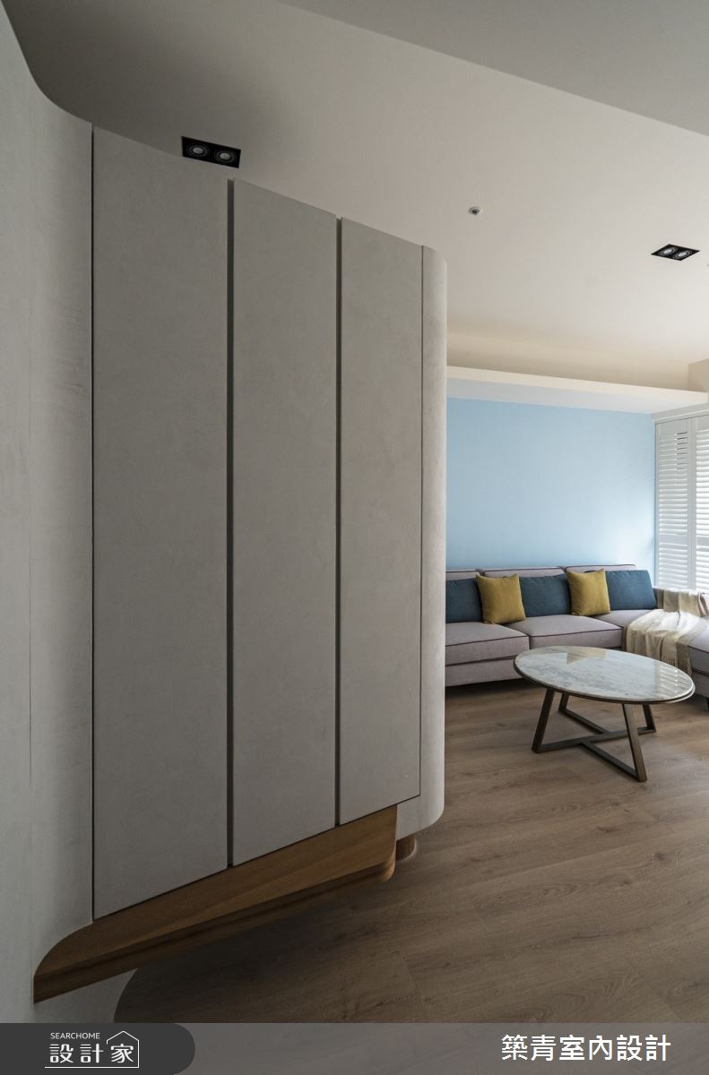 40坪新成屋(5年以下)＿鄉村風玄關案例圖片＿築青室內裝修有限公司＿築青_56之4