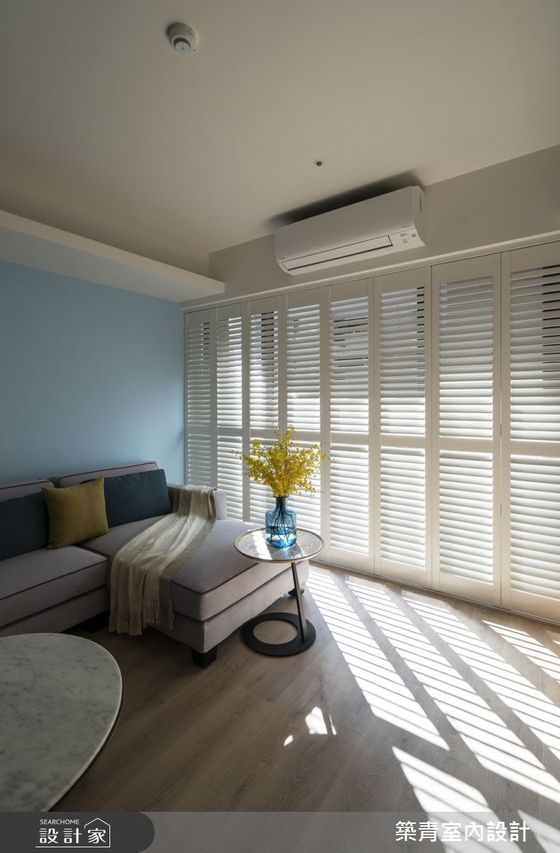 40坪新成屋(5年以下)＿鄉村風客廳案例圖片＿築青室內裝修有限公司＿築青_56之10