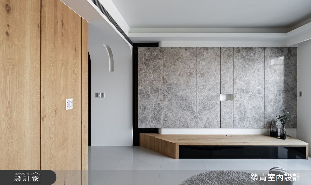40坪預售屋＿現代風客廳案例圖片＿築青室內裝修有限公司＿築青_58之7