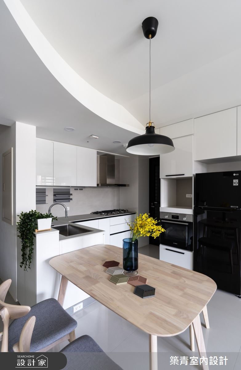 40坪預售屋＿北歐風餐廳廚房案例圖片＿築青室內裝修有限公司＿築青_59之7