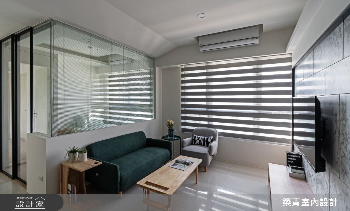 40坪預售屋＿北歐風客廳案例圖片＿築青室內裝修有限公司＿築青_59之3
