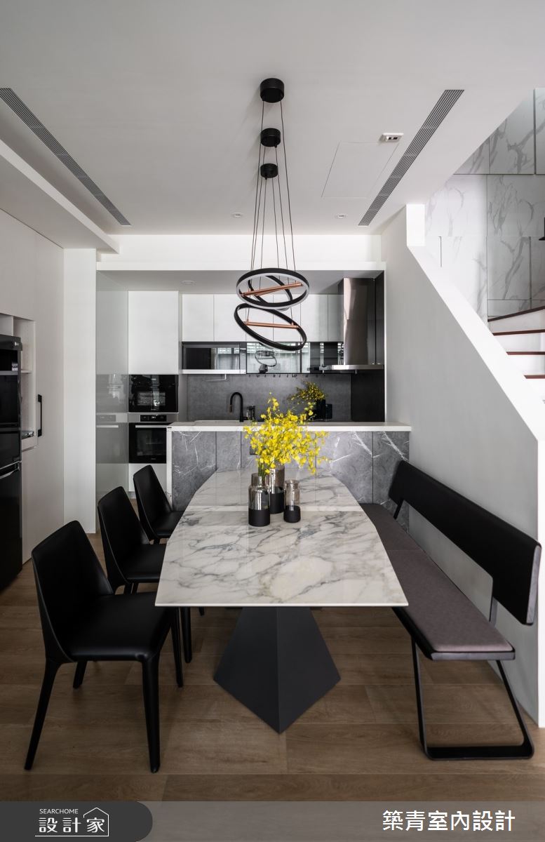 48坪新成屋(5年以下)＿現代風餐廳案例圖片＿築青室內裝修有限公司＿築青_60之11