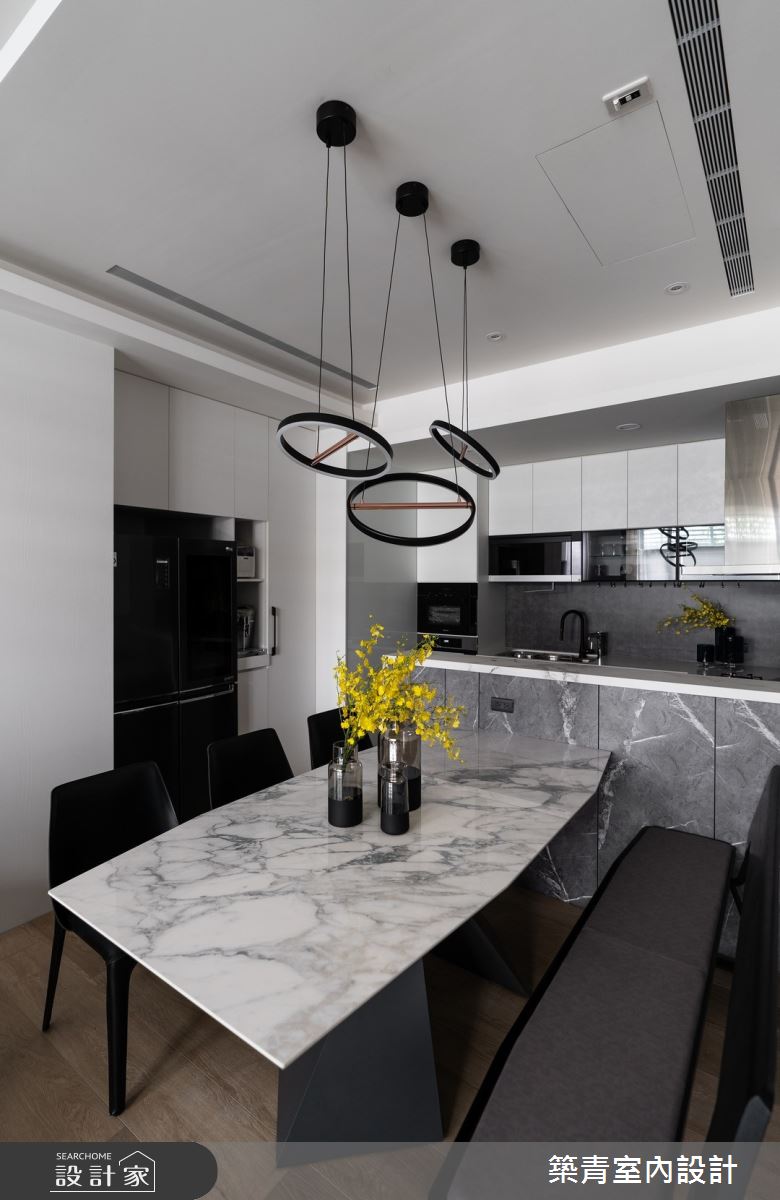 48坪新成屋(5年以下)＿現代風餐廳案例圖片＿築青室內裝修有限公司＿築青_60之12
