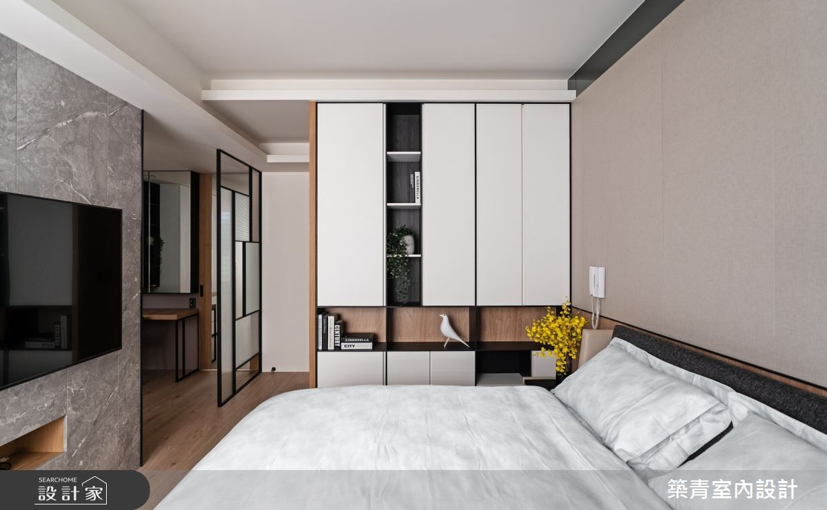48坪新成屋(5年以下)＿現代風臥室案例圖片＿築青室內裝修有限公司＿築青_60之18