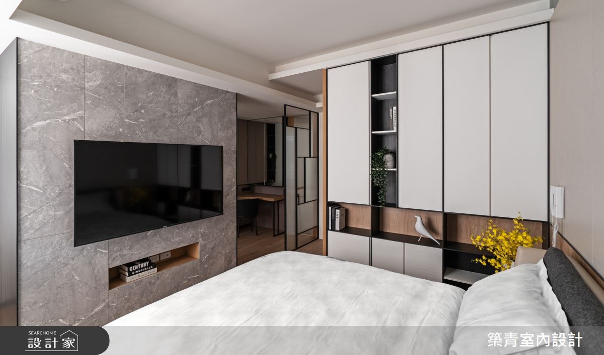48坪新成屋(5年以下)＿現代風臥室案例圖片＿築青室內裝修有限公司＿築青_60之17