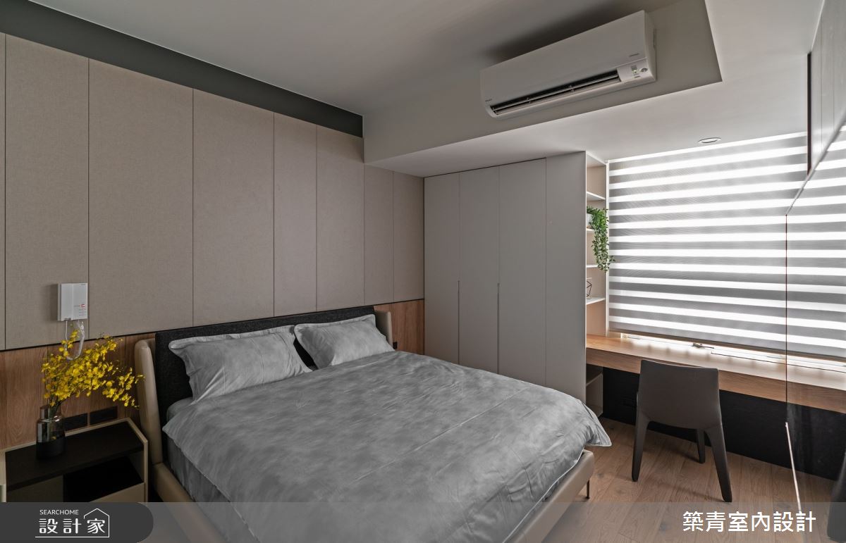 48坪新成屋(5年以下)＿現代風臥室案例圖片＿築青室內裝修有限公司＿築青_60之14