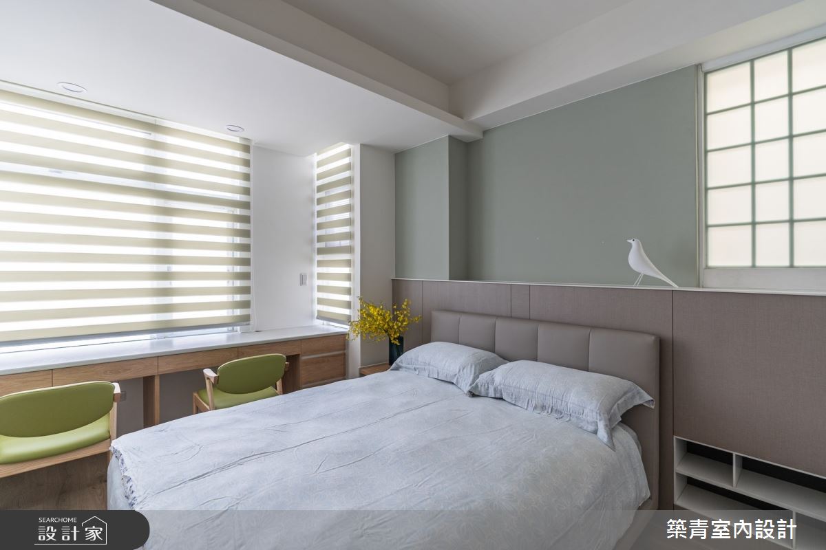 48坪新成屋(5年以下)＿現代風臥室案例圖片＿築青室內裝修有限公司＿築青_60之25