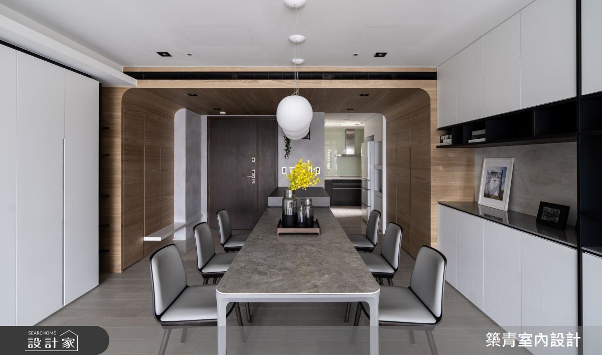 48坪新成屋(5年以下)＿現代風餐廳案例圖片＿築青室內裝修有限公司＿築青_61之18