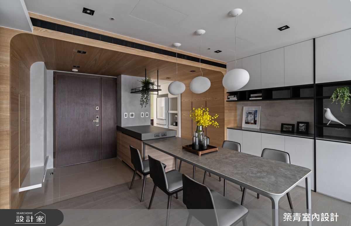 48坪新成屋(5年以下)＿現代風餐廳案例圖片＿築青室內裝修有限公司＿築青_61之16