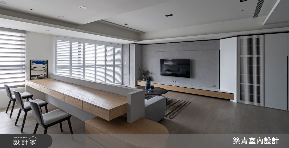 48坪新成屋(5年以下)＿現代風書房案例圖片＿築青室內裝修有限公司＿築青_61之9