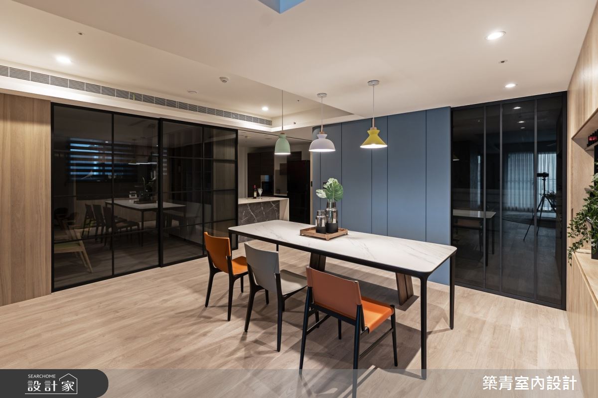 48坪新成屋(5年以下)＿現代風餐廳案例圖片＿築青室內裝修有限公司＿築青_62之11