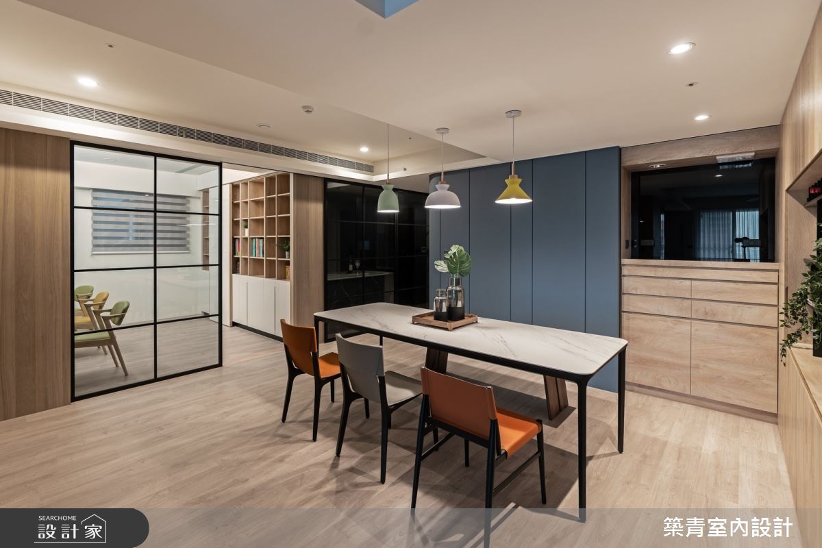 48坪新成屋(5年以下)＿現代風餐廳案例圖片＿築青室內裝修有限公司＿築青_62之12