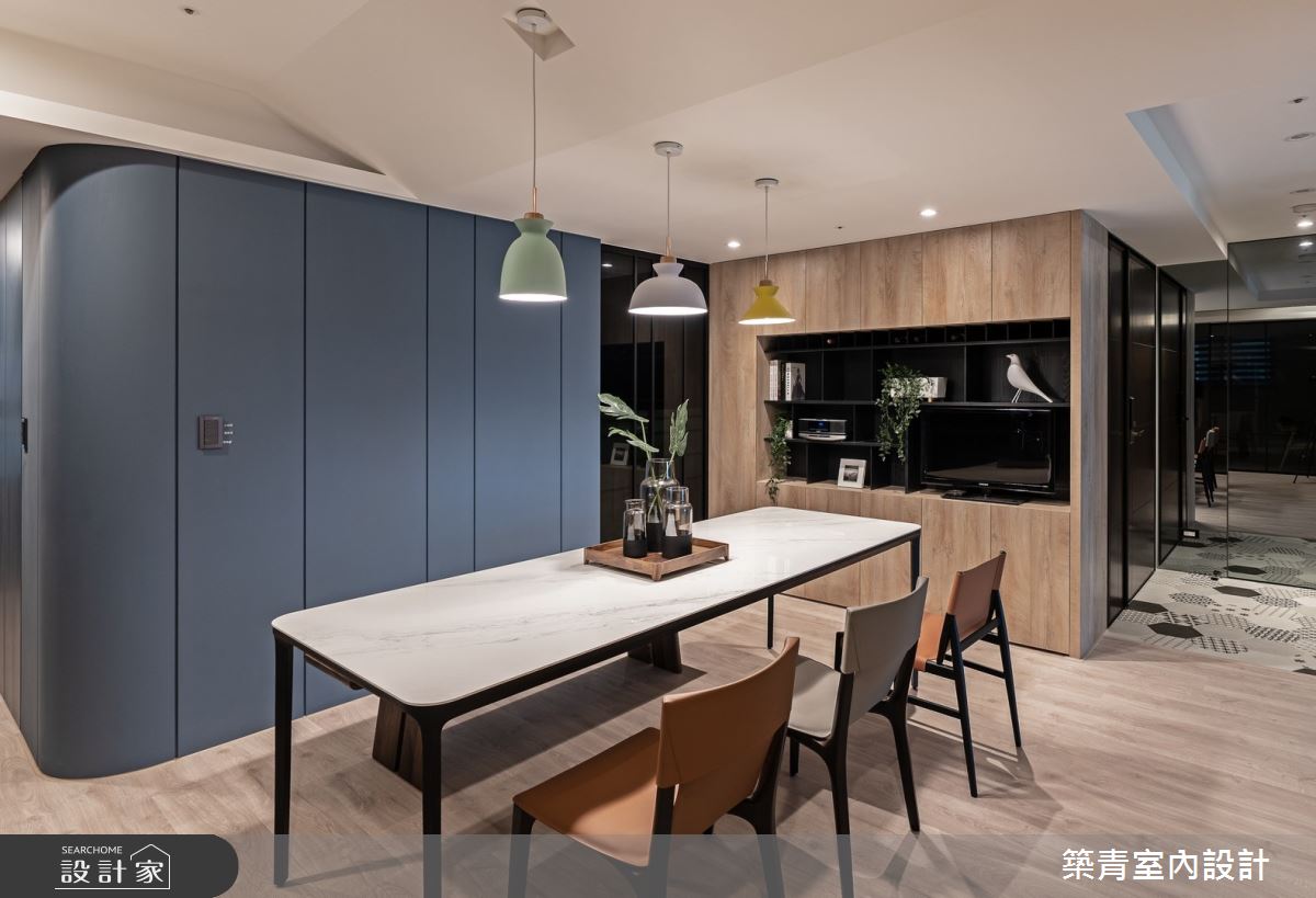48坪新成屋(5年以下)＿現代風餐廳案例圖片＿築青室內裝修有限公司＿築青_62之14