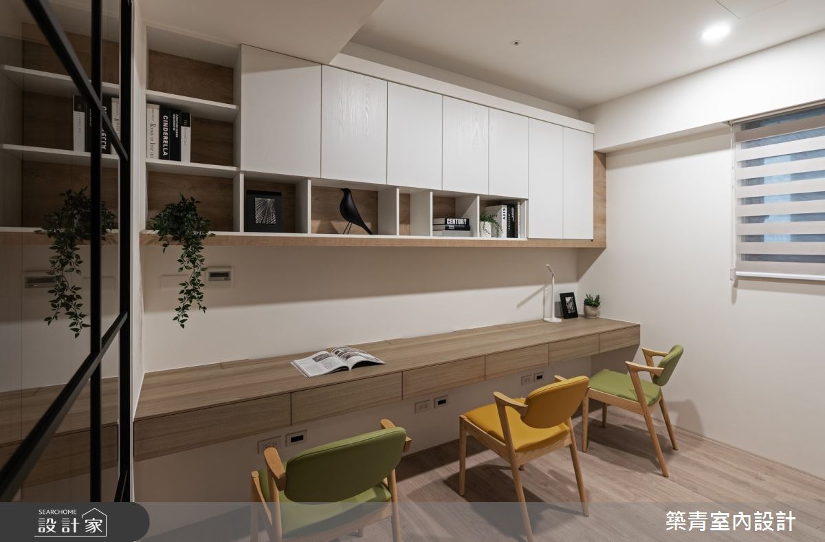 48坪新成屋(5年以下)＿現代風書房案例圖片＿築青室內裝修有限公司＿築青_62之16