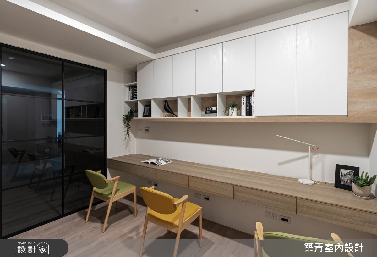 48坪新成屋(5年以下)＿現代風書房案例圖片＿築青室內裝修有限公司＿築青_62之17