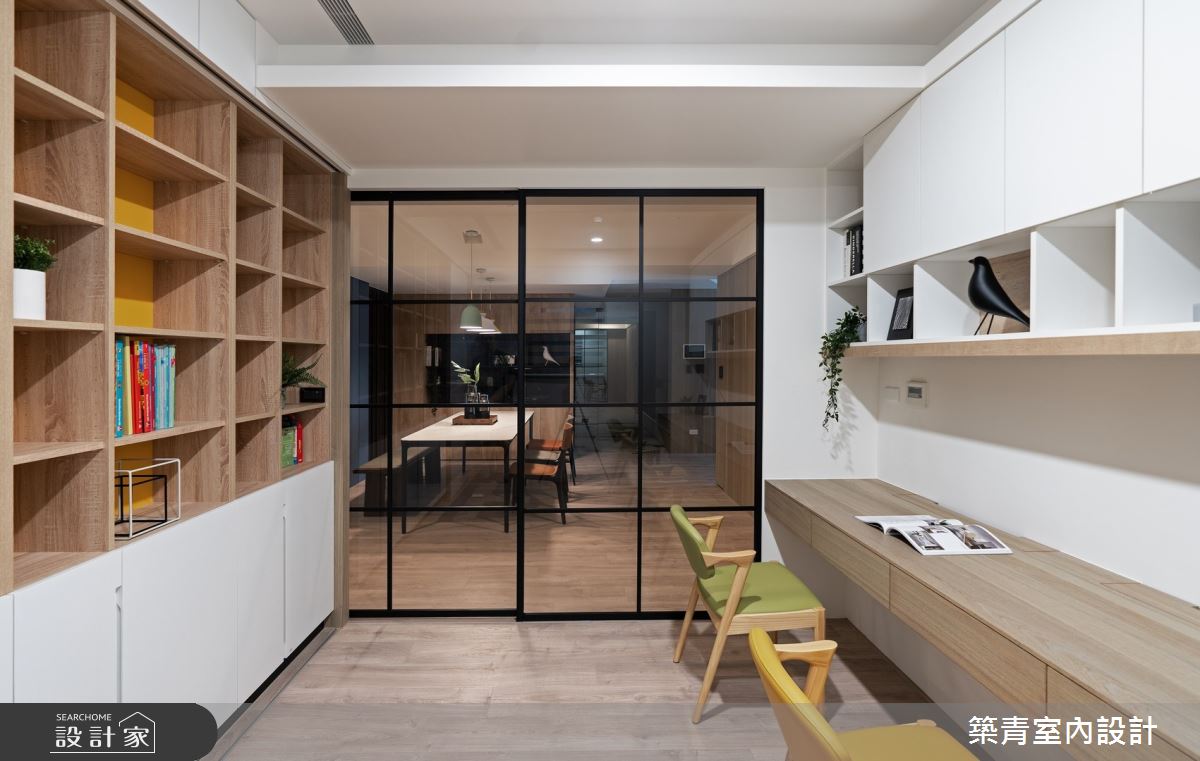 48坪新成屋(5年以下)＿現代風書房案例圖片＿築青室內裝修有限公司＿築青_62之18