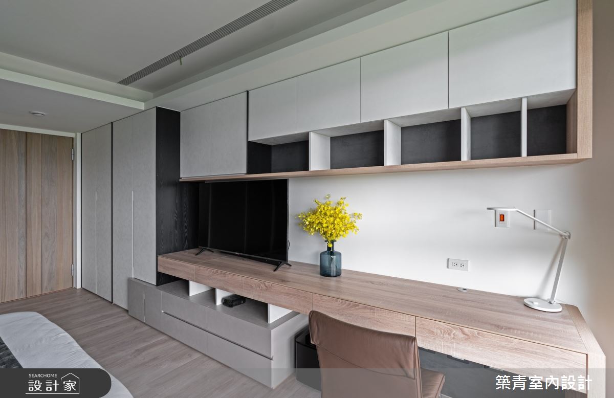 48坪新成屋(5年以下)＿現代風臥室案例圖片＿築青室內裝修有限公司＿築青_62之19