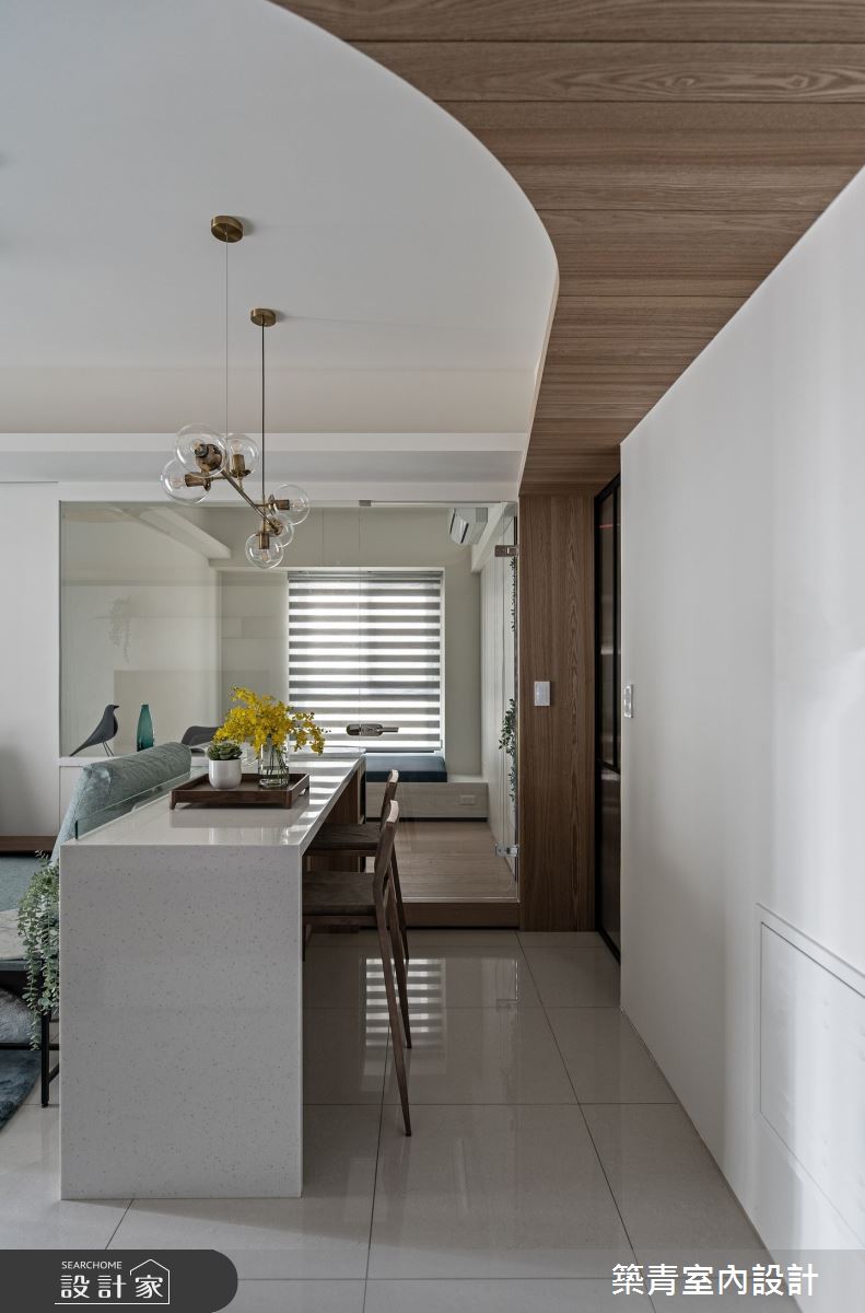21坪新成屋(5年以下)＿現代風餐廳中島案例圖片＿築青室內裝修有限公司＿築青_63之3