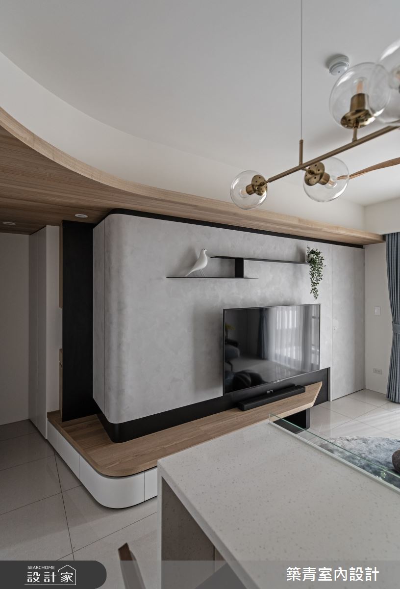 21坪新成屋(5年以下)＿現代風餐廳中島案例圖片＿築青室內裝修有限公司＿築青_63之15