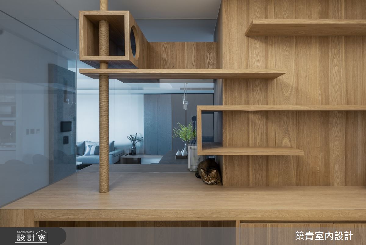 48坪預售屋＿現代風寵物案例圖片＿築青室內裝修有限公司＿築青_64之24