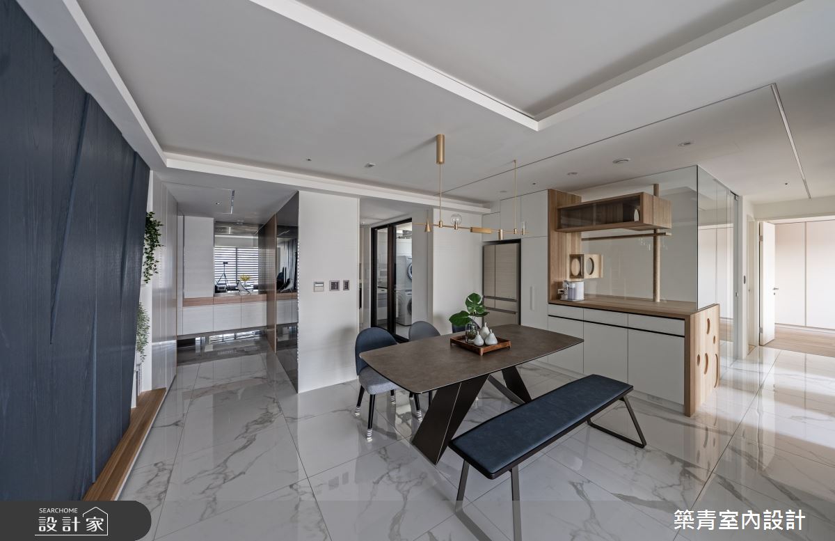 48坪預售屋＿現代風餐廳案例圖片＿築青室內裝修有限公司＿築青_64之4
