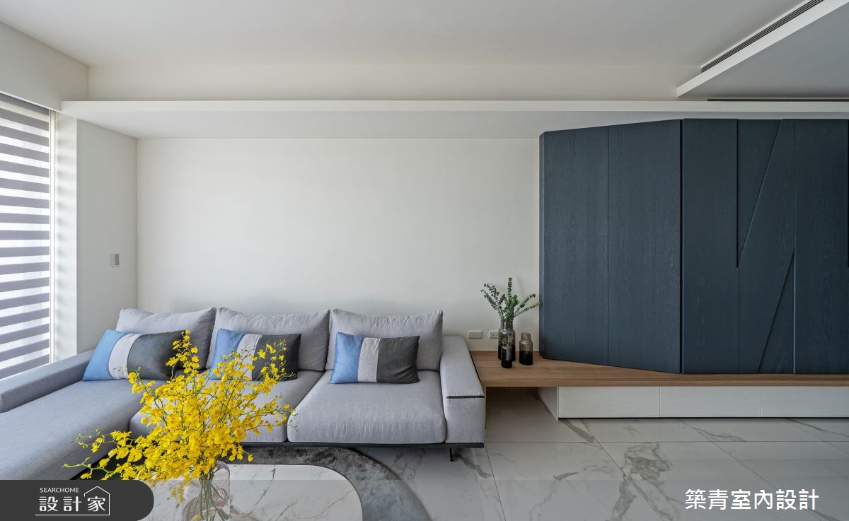 48坪預售屋＿現代風客廳案例圖片＿築青室內裝修有限公司＿築青_64之11