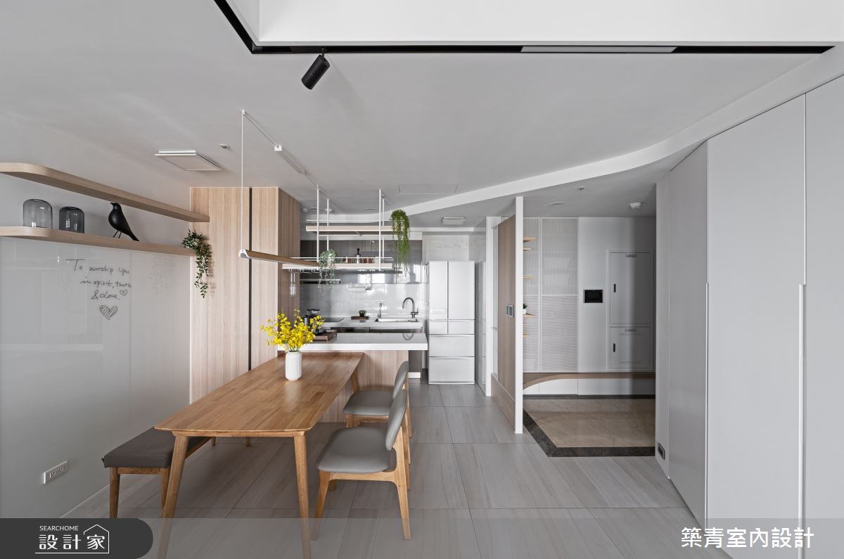 30坪預售屋＿混搭風餐廳案例圖片＿築青室內裝修有限公司＿築青_67之4