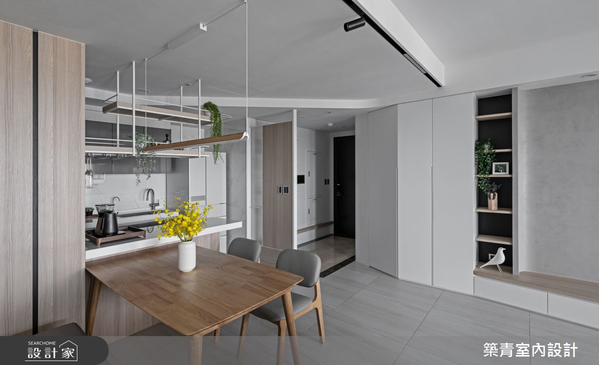 30坪預售屋＿混搭風餐廳案例圖片＿築青室內裝修有限公司＿築青_67之6