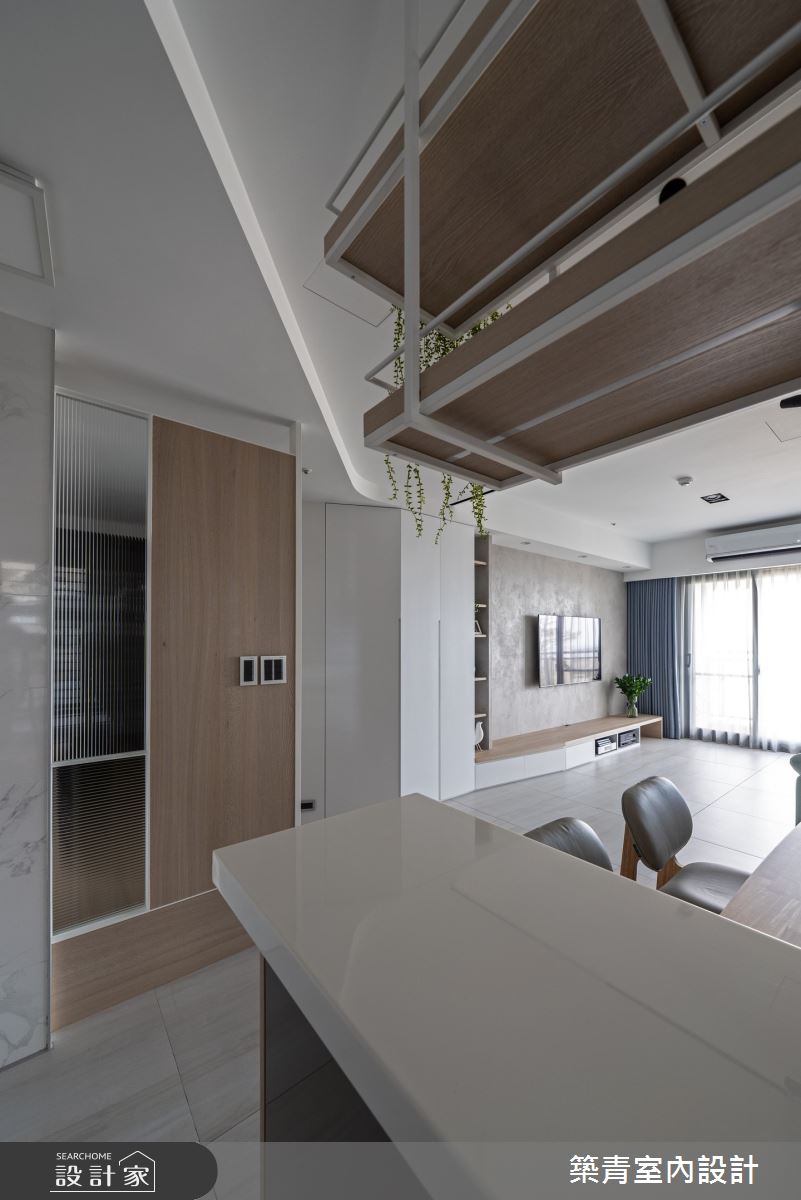 30坪預售屋＿混搭風吧檯案例圖片＿築青室內裝修有限公司＿築青_67之16
