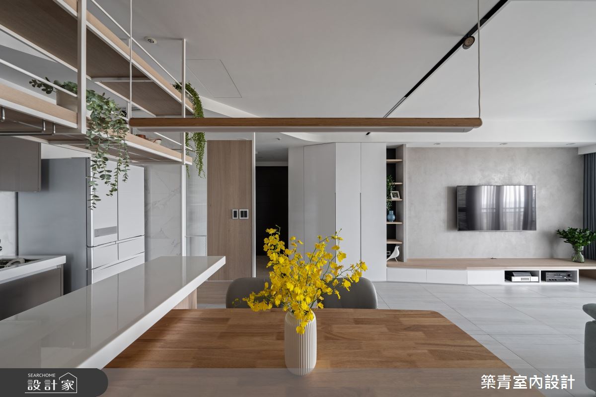 30坪預售屋＿混搭風餐廳案例圖片＿築青室內裝修有限公司＿築青_67之18