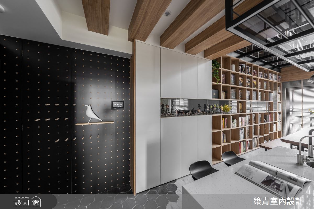 48坪新成屋(5年以下)＿現代風廚房案例圖片＿築青室內裝修有限公司＿築青_68之5