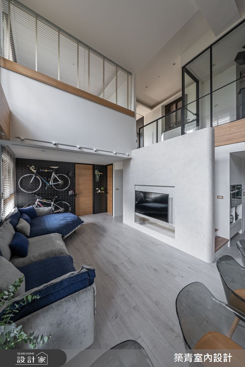 48坪新成屋(5年以下)＿現代風客廳案例圖片＿築青室內裝修有限公司＿築青_68之13