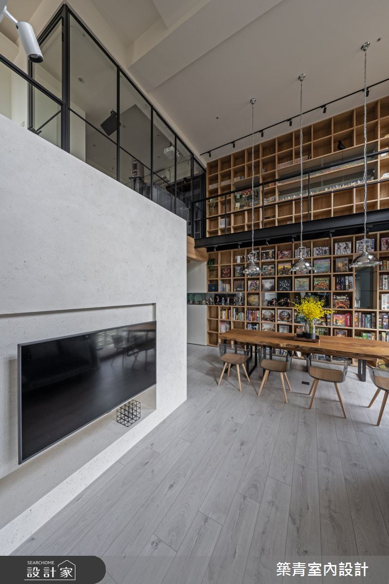 48坪新成屋(5年以下)＿現代風客廳案例圖片＿築青室內裝修有限公司＿築青_68之17