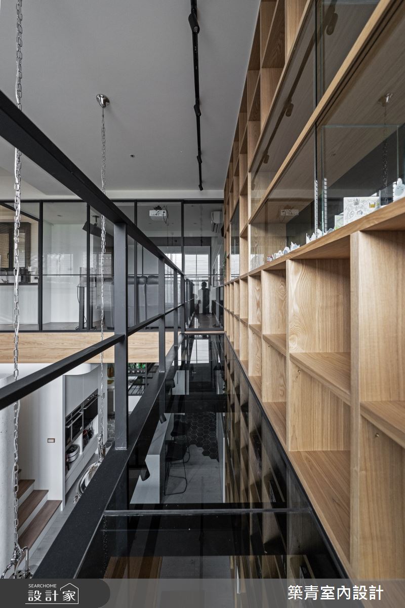 48坪新成屋(5年以下)＿現代風走廊案例圖片＿築青室內裝修有限公司＿築青_68之28