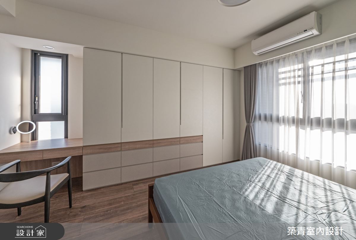30坪預售屋＿混搭風臥室案例圖片＿築青室內裝修有限公司＿築青_69之17