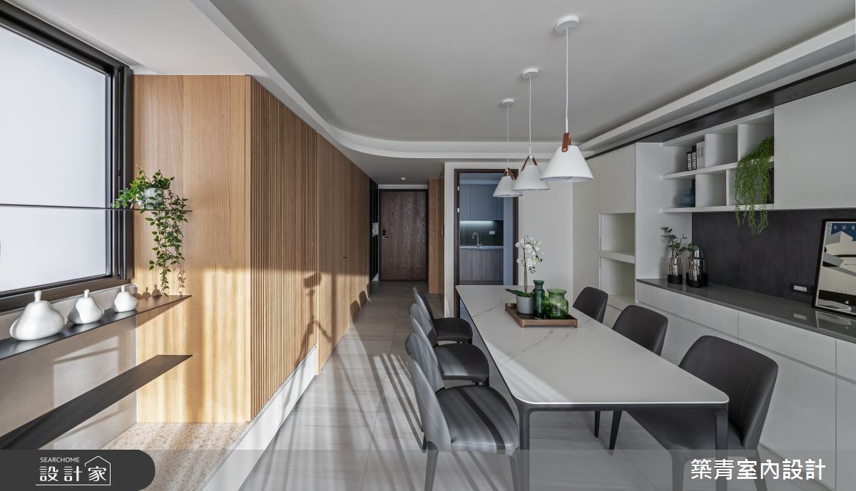 30坪預售屋＿混搭風餐廳案例圖片＿築青室內裝修有限公司＿築青_69之8