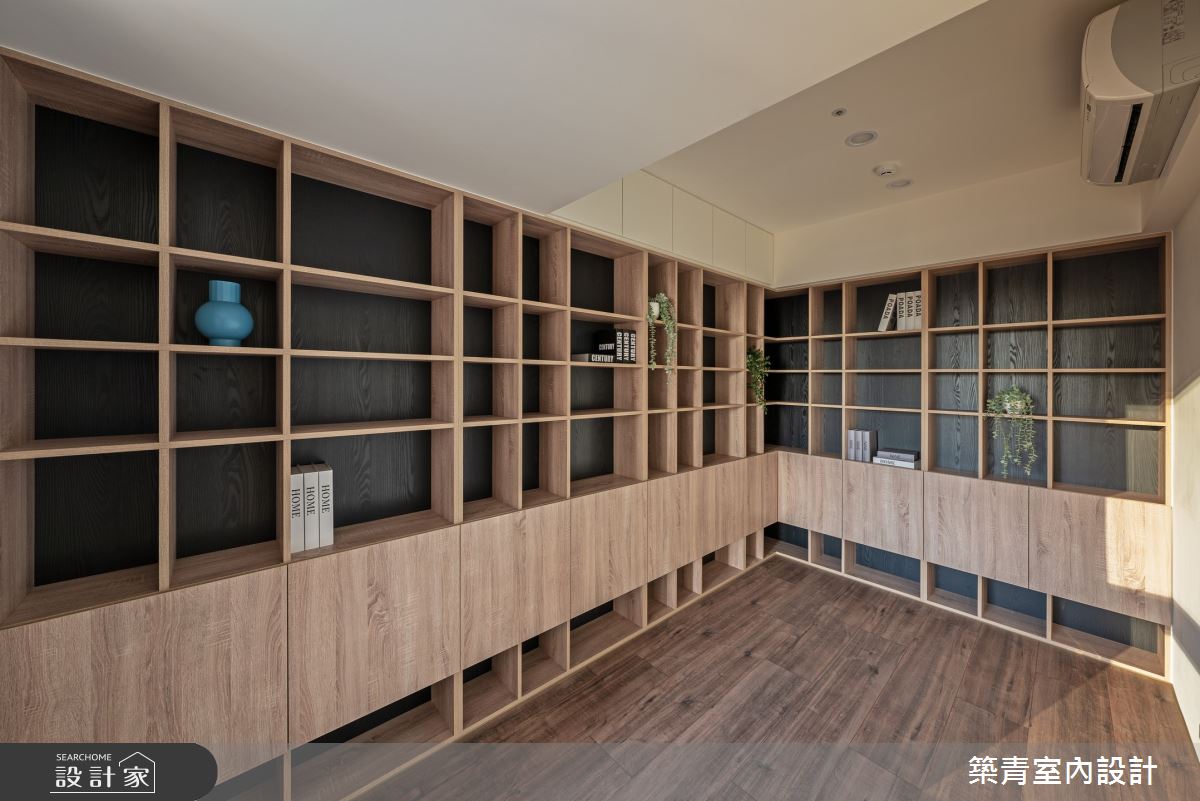 30坪預售屋＿混搭風書房案例圖片＿築青室內裝修有限公司＿築青_69之5