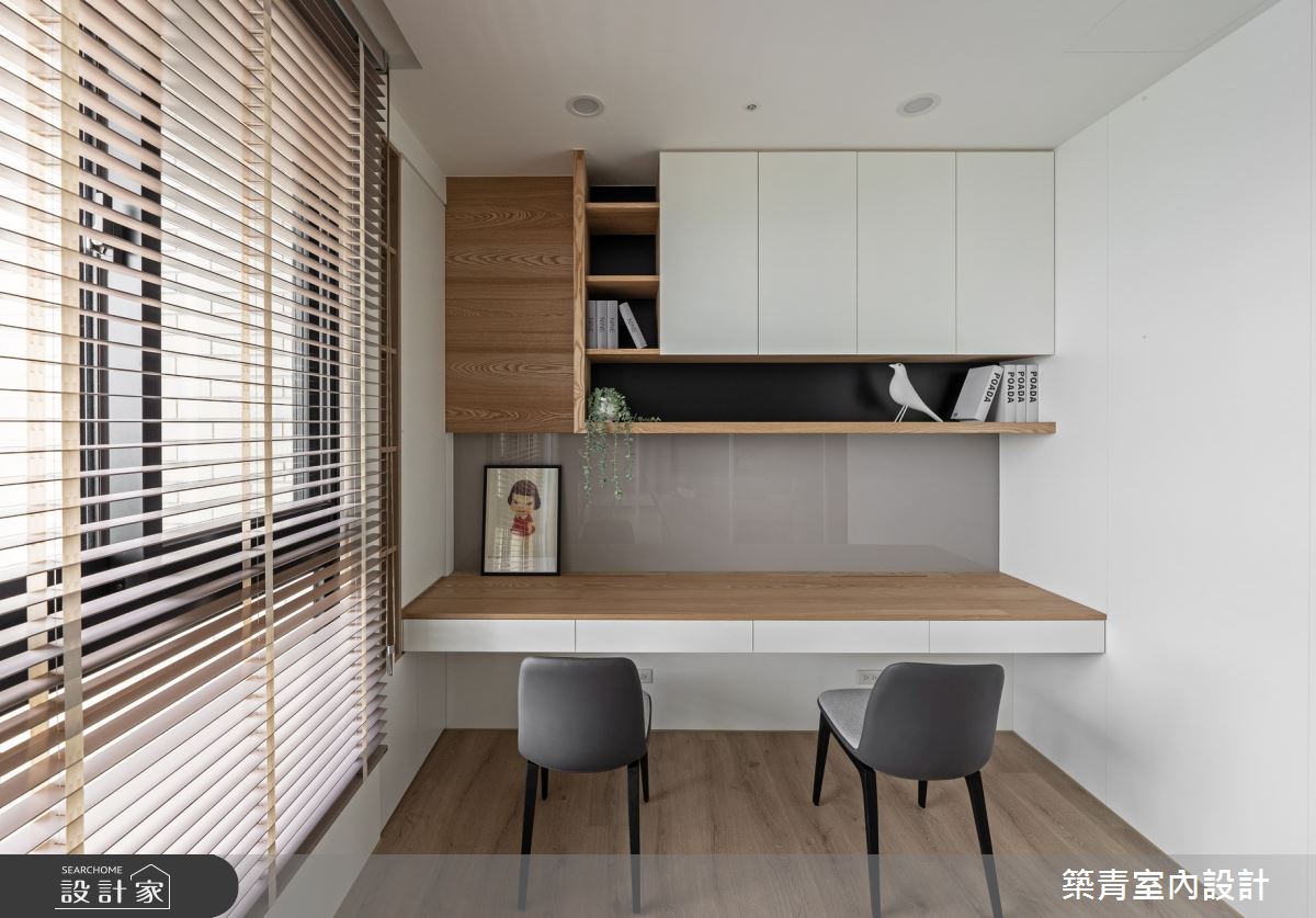 48坪新成屋(5年以下)＿現代風書房工作區案例圖片＿築青室內裝修有限公司＿築青_70之15