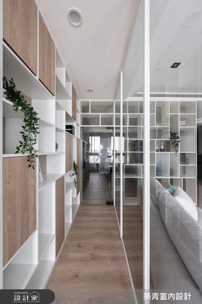 48坪新成屋(5年以下)＿現代風客廳案例圖片＿築青室內裝修有限公司＿築青_70之17