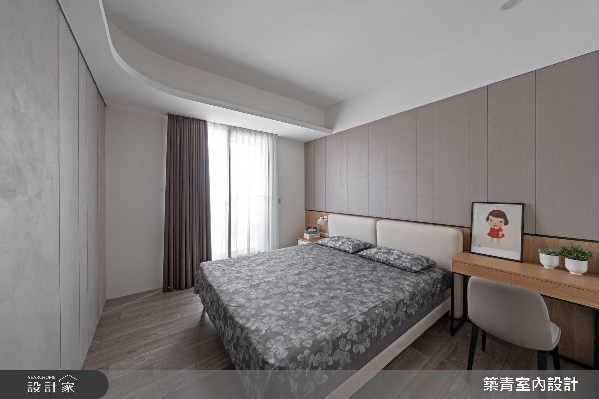 48坪新成屋(5年以下)＿現代風臥室案例圖片＿築青室內裝修有限公司＿築青_70之23