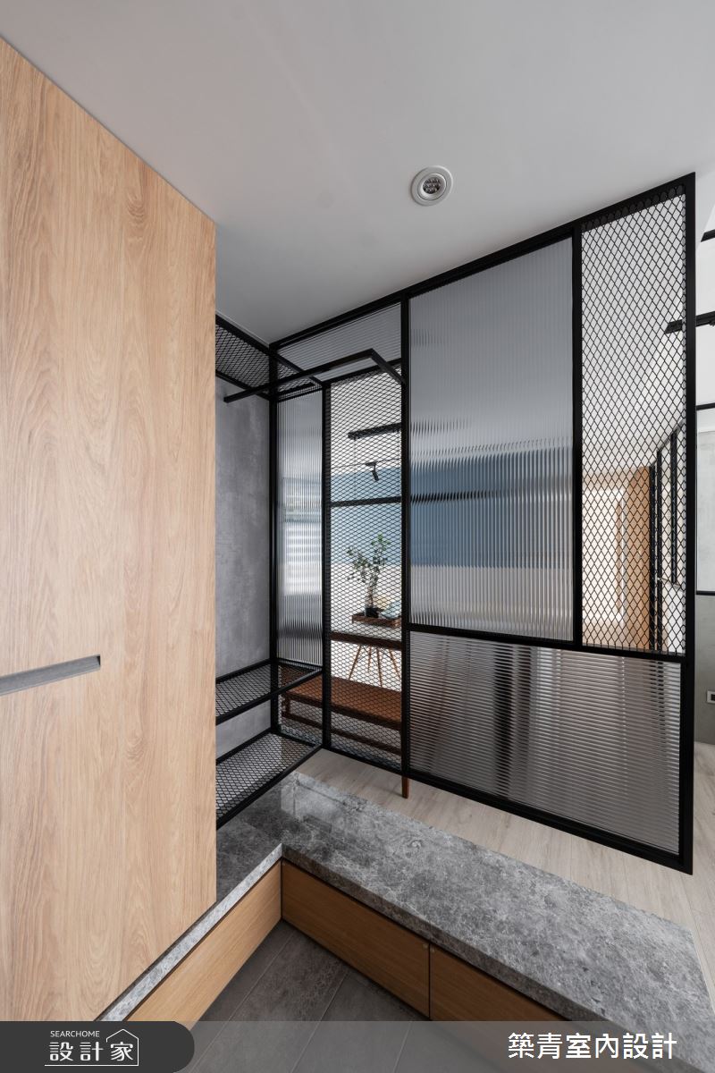 40坪老屋(16~30年)＿混搭風玄關案例圖片＿築青室內裝修有限公司＿築青_71之2