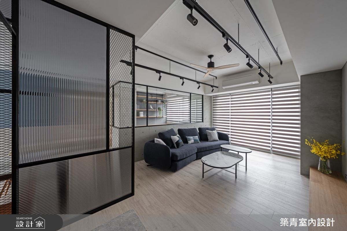 40坪老屋(16~30年)＿混搭風玄關客廳案例圖片＿築青室內裝修有限公司＿築青_71之3