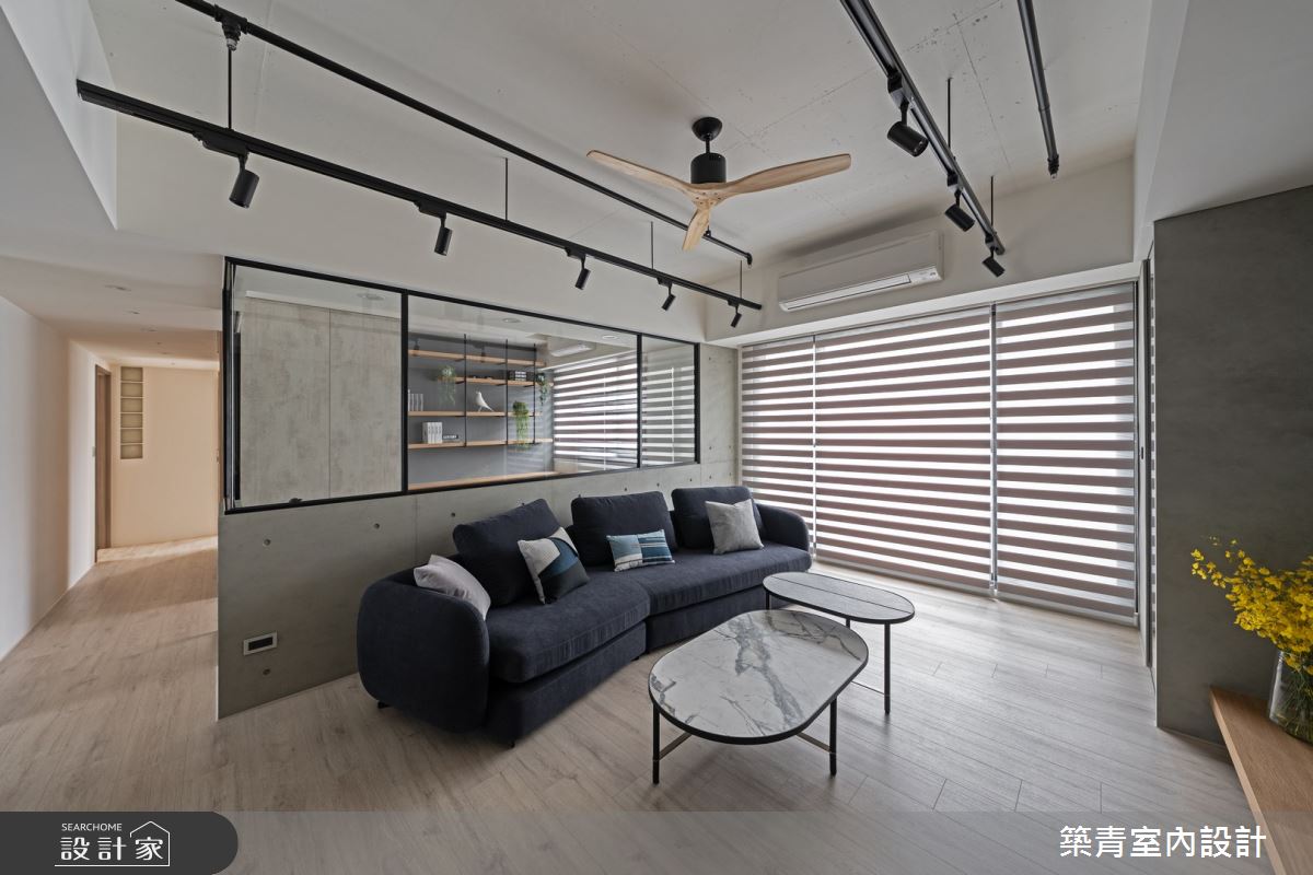 40坪老屋(16~30年)＿混搭風客廳走廊案例圖片＿築青室內裝修有限公司＿築青_71之4