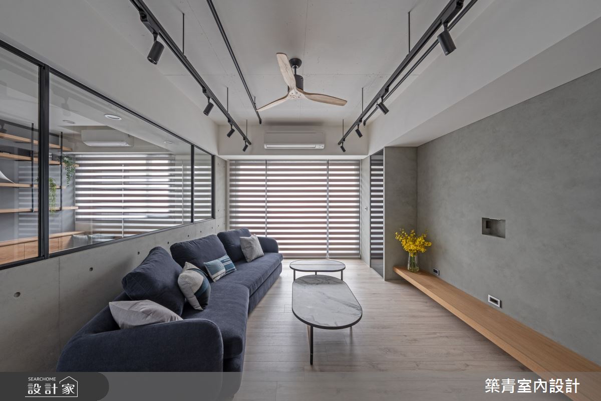 40坪老屋(16~30年)＿混搭風客廳案例圖片＿築青室內裝修有限公司＿築青_71之5