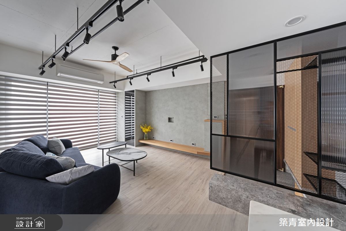 40坪老屋(16~30年)＿混搭風玄關客廳案例圖片＿築青室內裝修有限公司＿築青_71之7