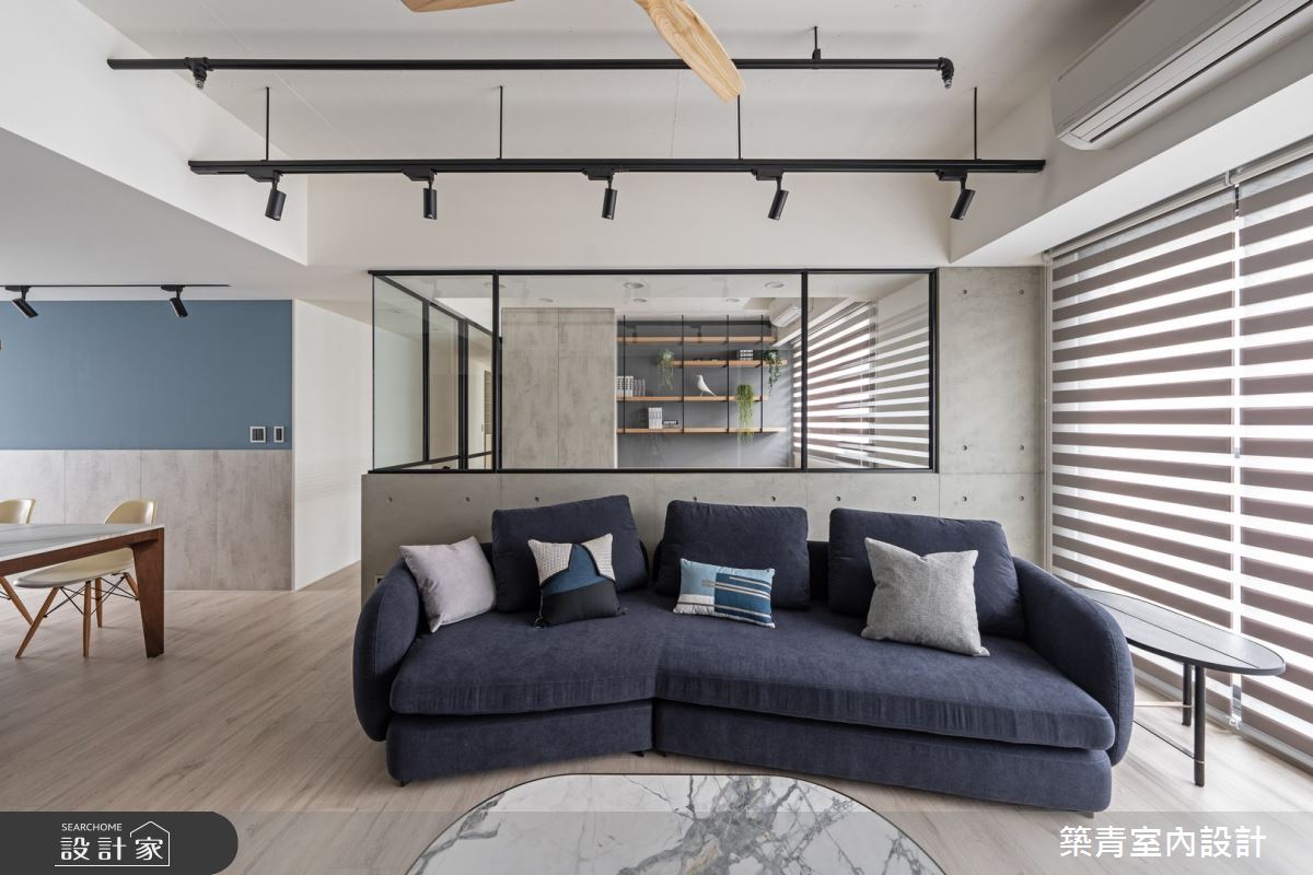 40坪老屋(16~30年)＿混搭風客廳案例圖片＿築青室內裝修有限公司＿築青_71之10