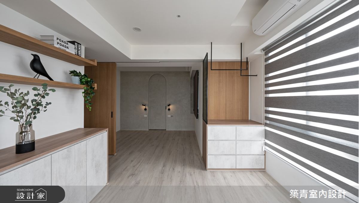 40坪老屋(16~30年)＿混搭風臥室更衣間案例圖片＿築青室內裝修有限公司＿築青_71之31
